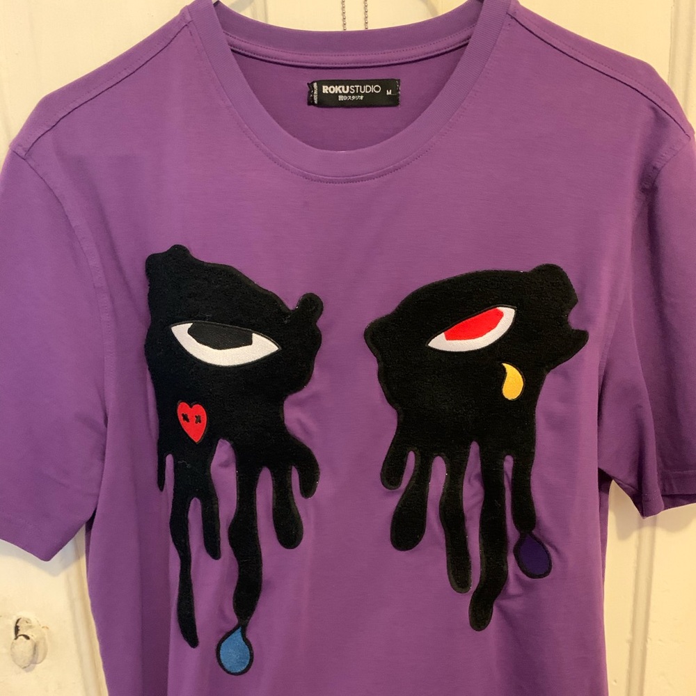 Roku studio Men’s purple Short sleeve shirt